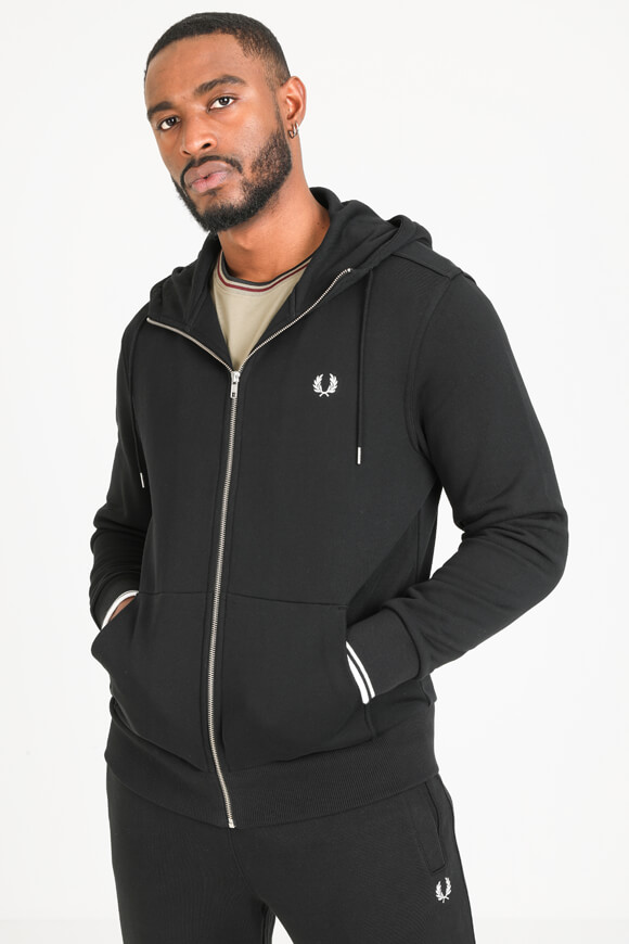Fred Perry Kapuzensweatjacke | Schwarz | Herren | M Fred Perry Kapuzensweatjacke | Schwarz | Herren | M von Fred Perry