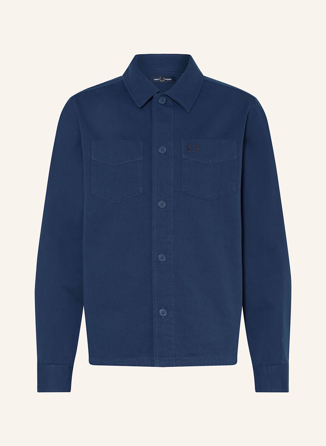 Fred Perry Overshirt blau Fred Perry Overshirt blau von Fred Perry