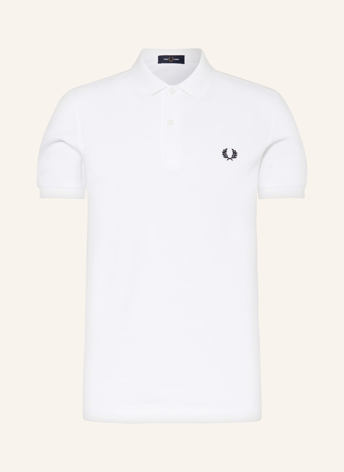 Fred Perry Piqué-Poloshirt m6000 Slim Fit weiss von Fred Perry