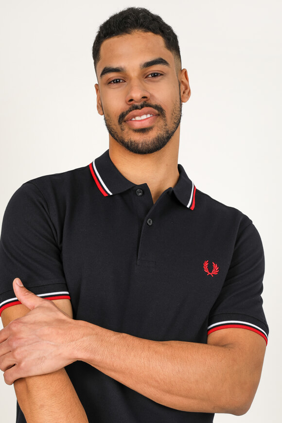 Fred Perry Poloshirt | Navy | Herren  | M von Fred Perry