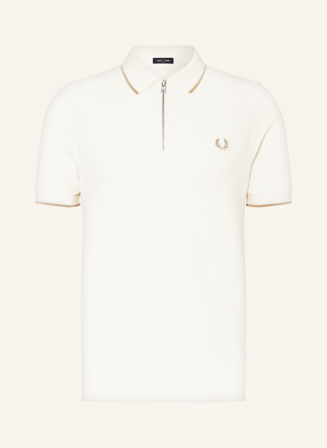 Fred Perry Poloshirt weiss von Fred Perry