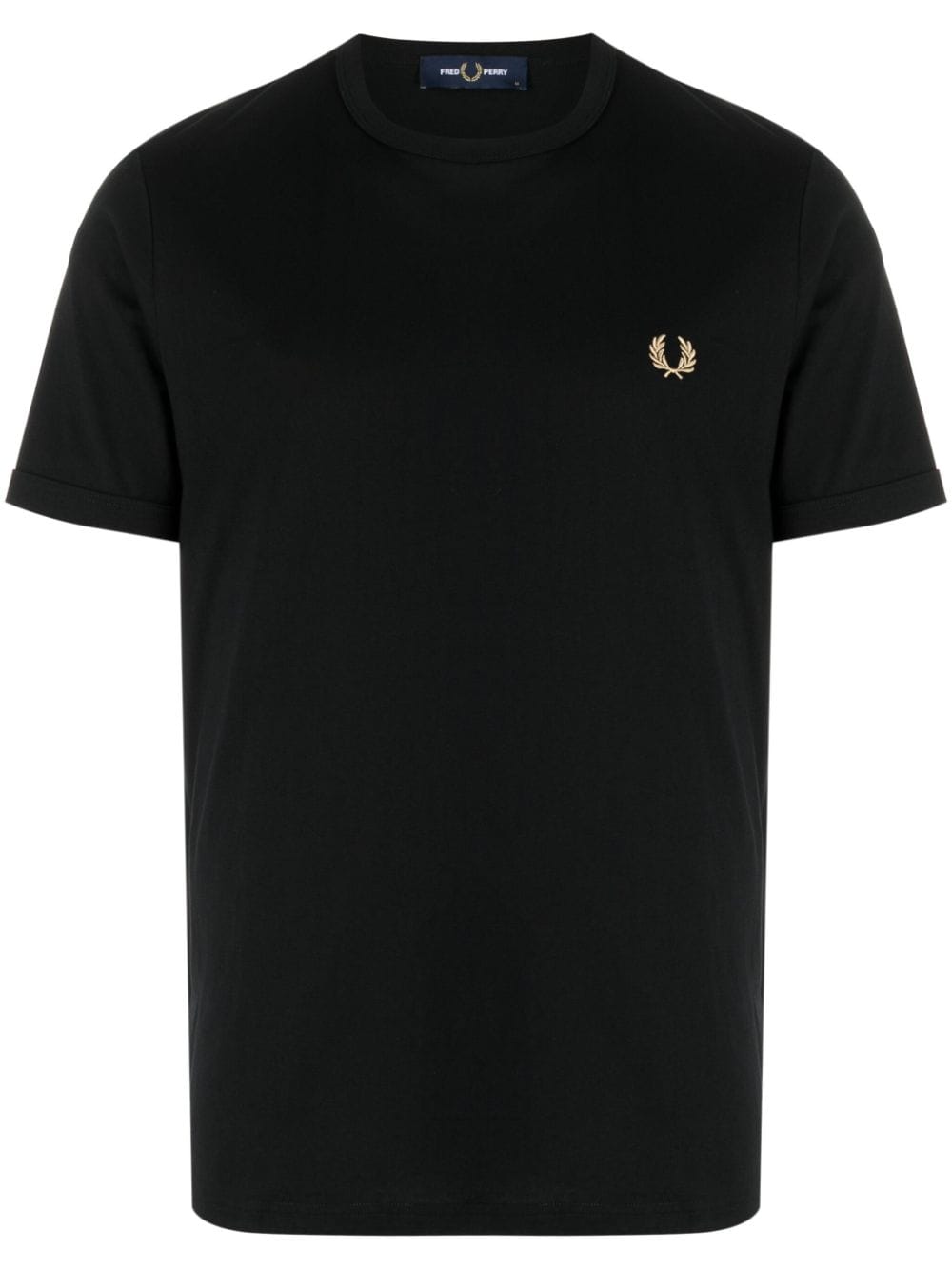 Fred Perry Ringer cotton T-shirt - Black von Fred Perry