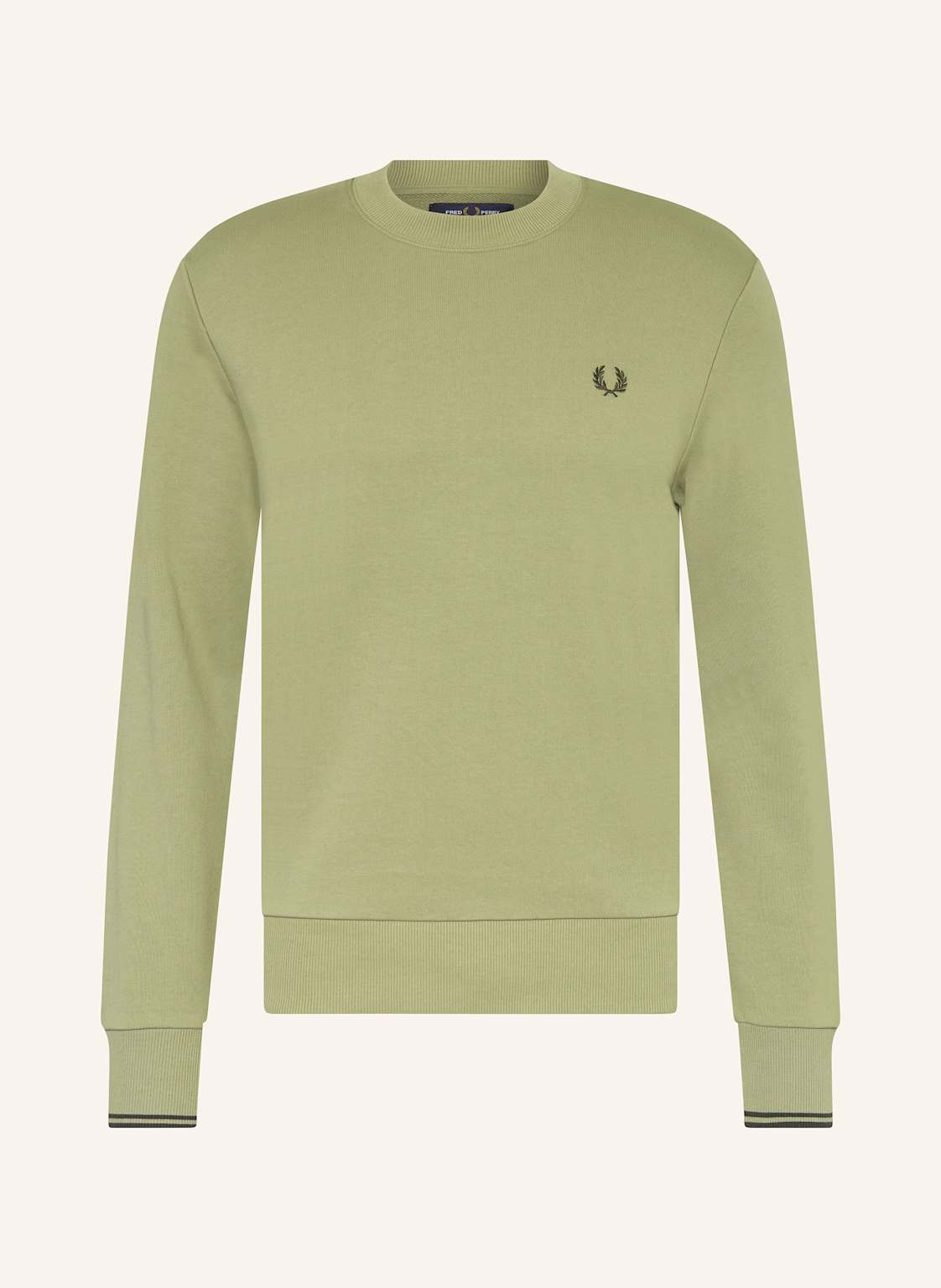 Fred Perry Sweatshirt gruen Fred Perry Sweatshirt gruen von Fred Perry