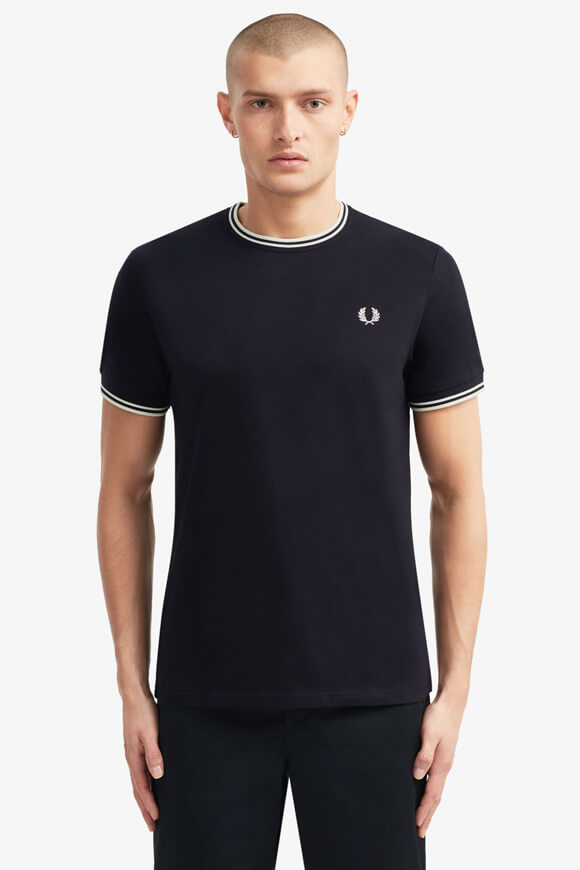 Fred Perry T-Shirt | Navy | Herren  | L von Fred Perry