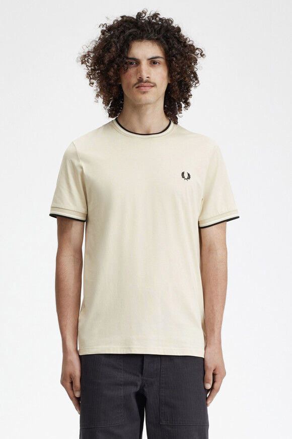 Fred Perry T-Shirt | Oatmeal | Herren  | S von Fred Perry