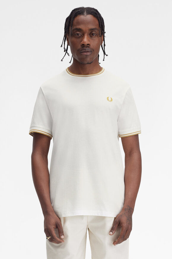 Fred Perry T-Shirt | Snow White | Herren | S Fred Perry T-Shirt | Snow White | Herren | S von Fred Perry