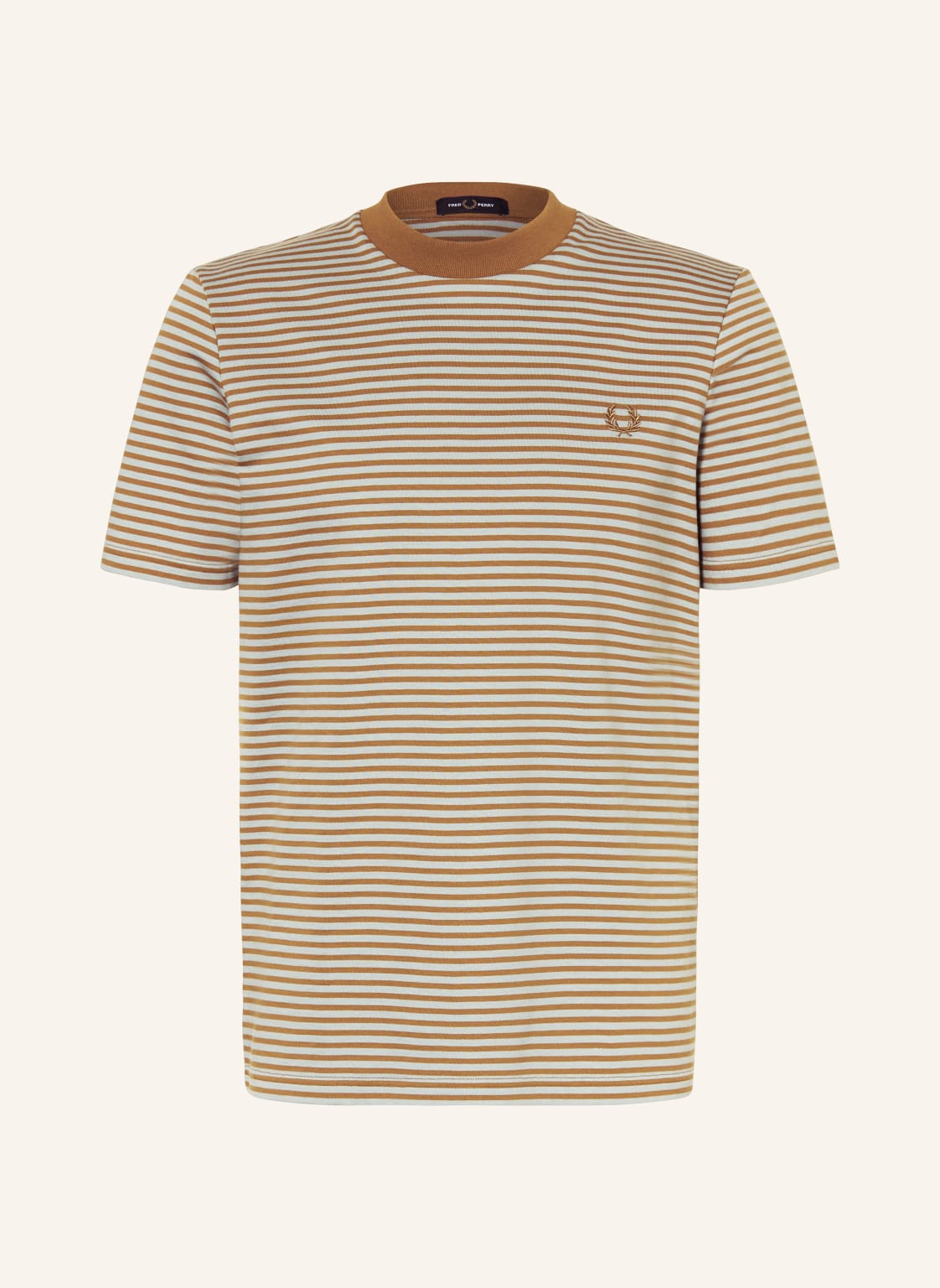 Fred Perry T-Shirt braun von Fred Perry