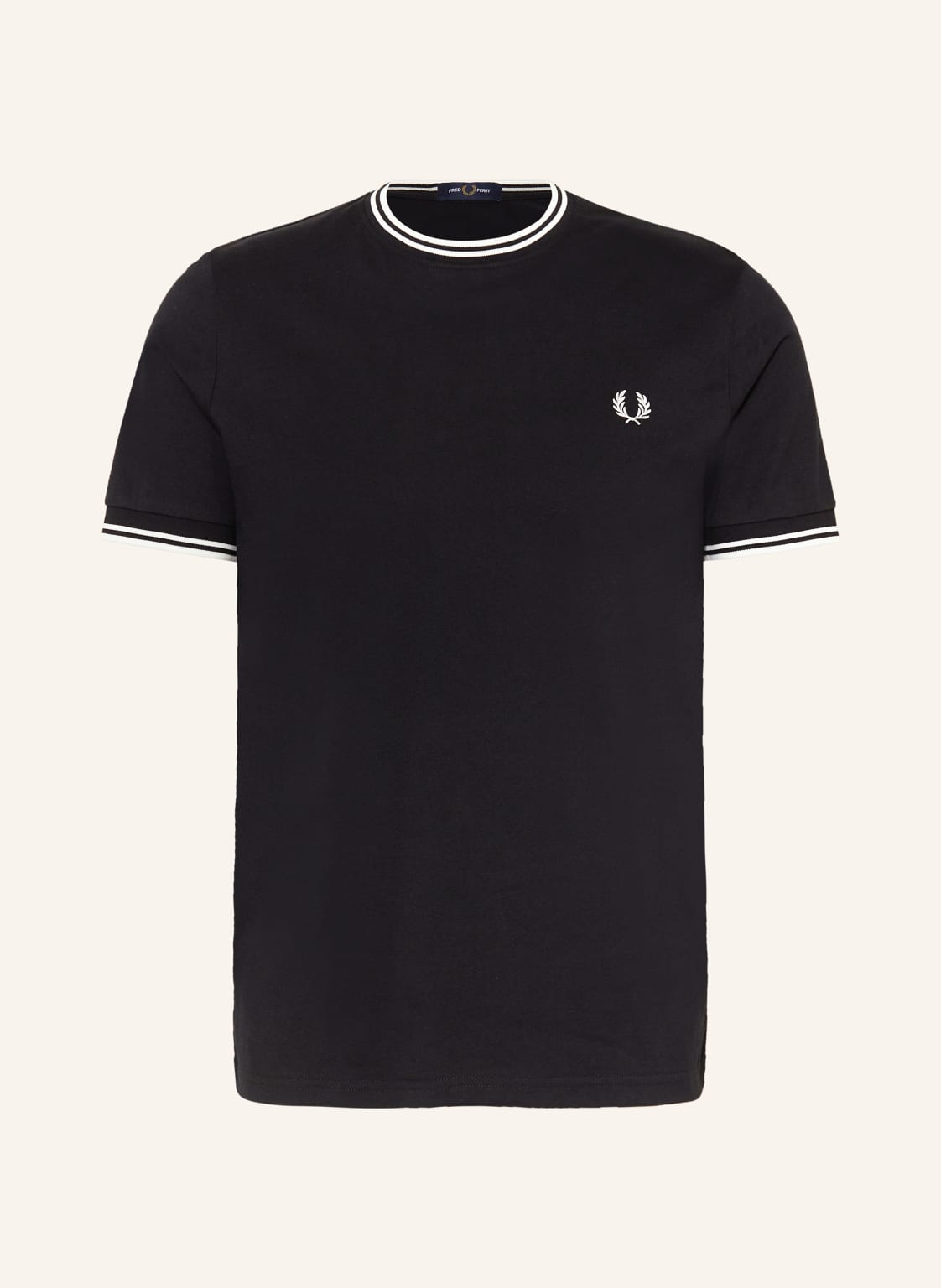Fred Perry T-Shirt m1588 schwarz von Fred Perry