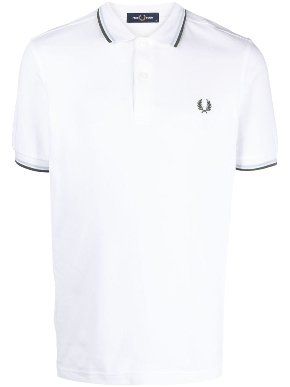 Fred Perry Twin Tipped cotton polo shirt - White von Fred Perry