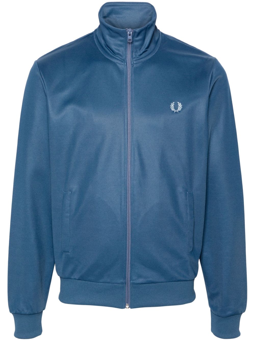 Fred Perry logo-embroidered track jacket - Blue von Fred Perry