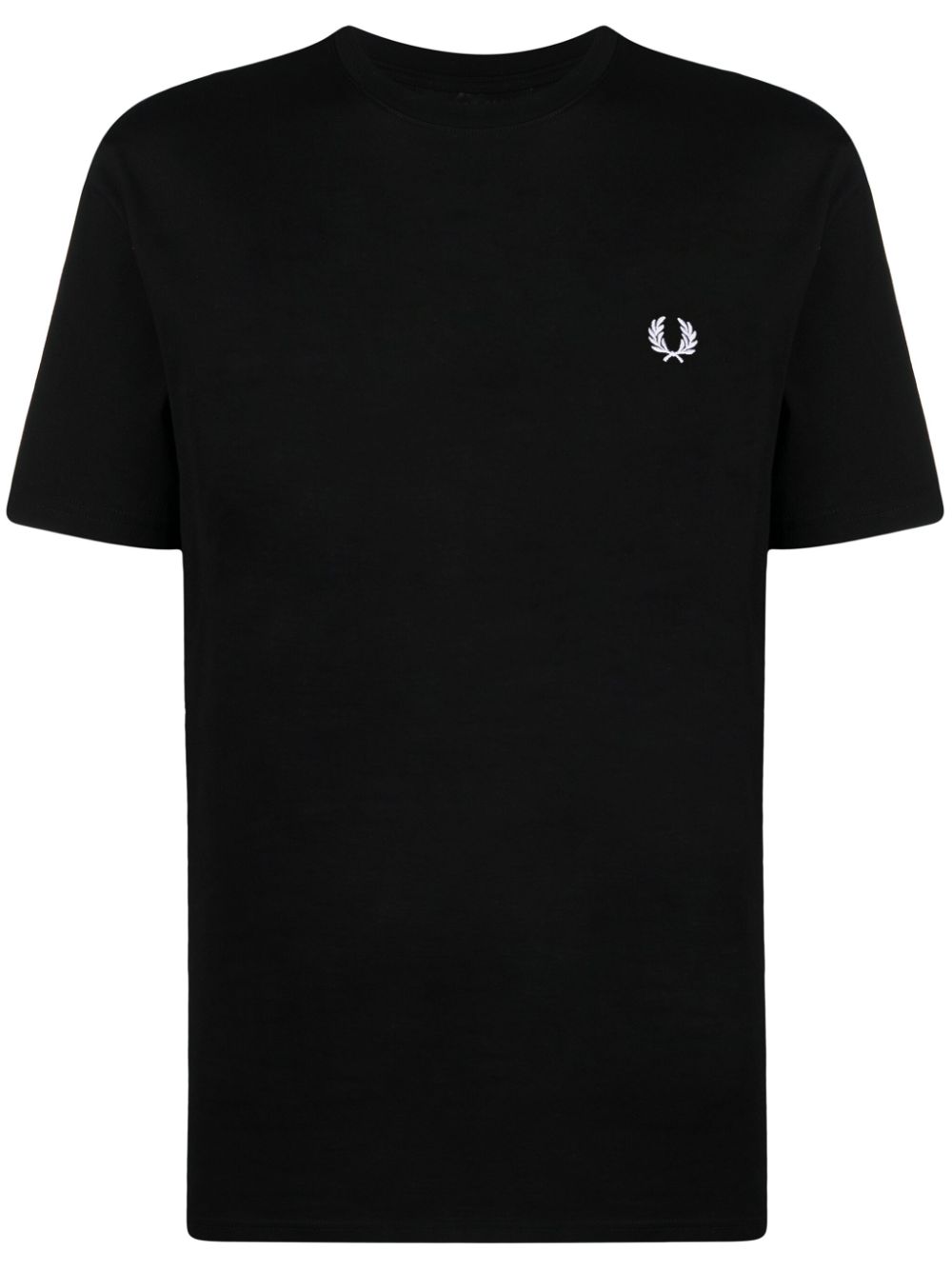 Fred Perry logo-print cotton T-shirt - Black von Fred Perry