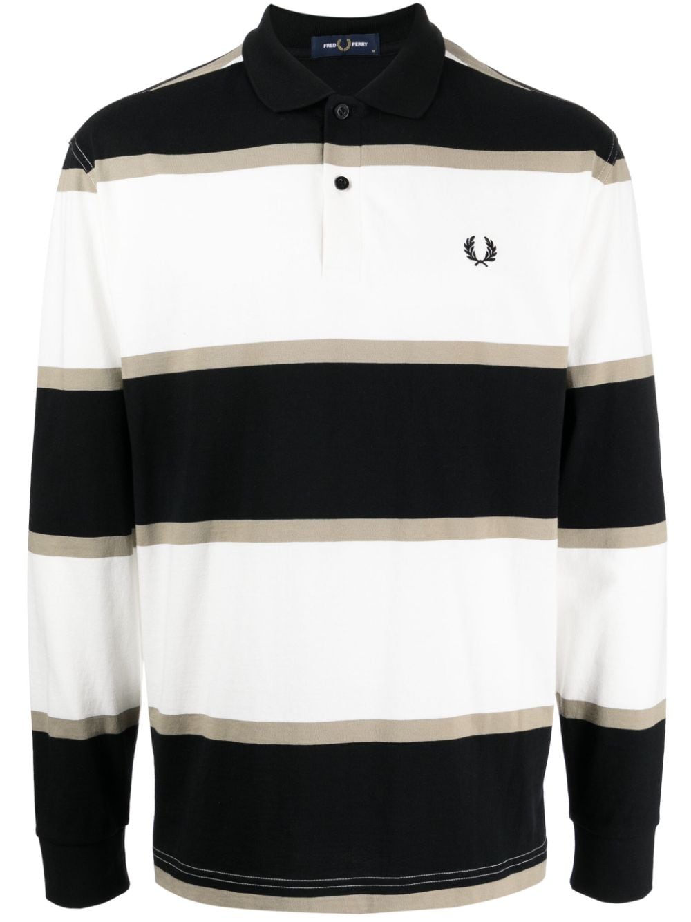Fred Perry striped cotton polo shirt - Multicolour von Fred Perry