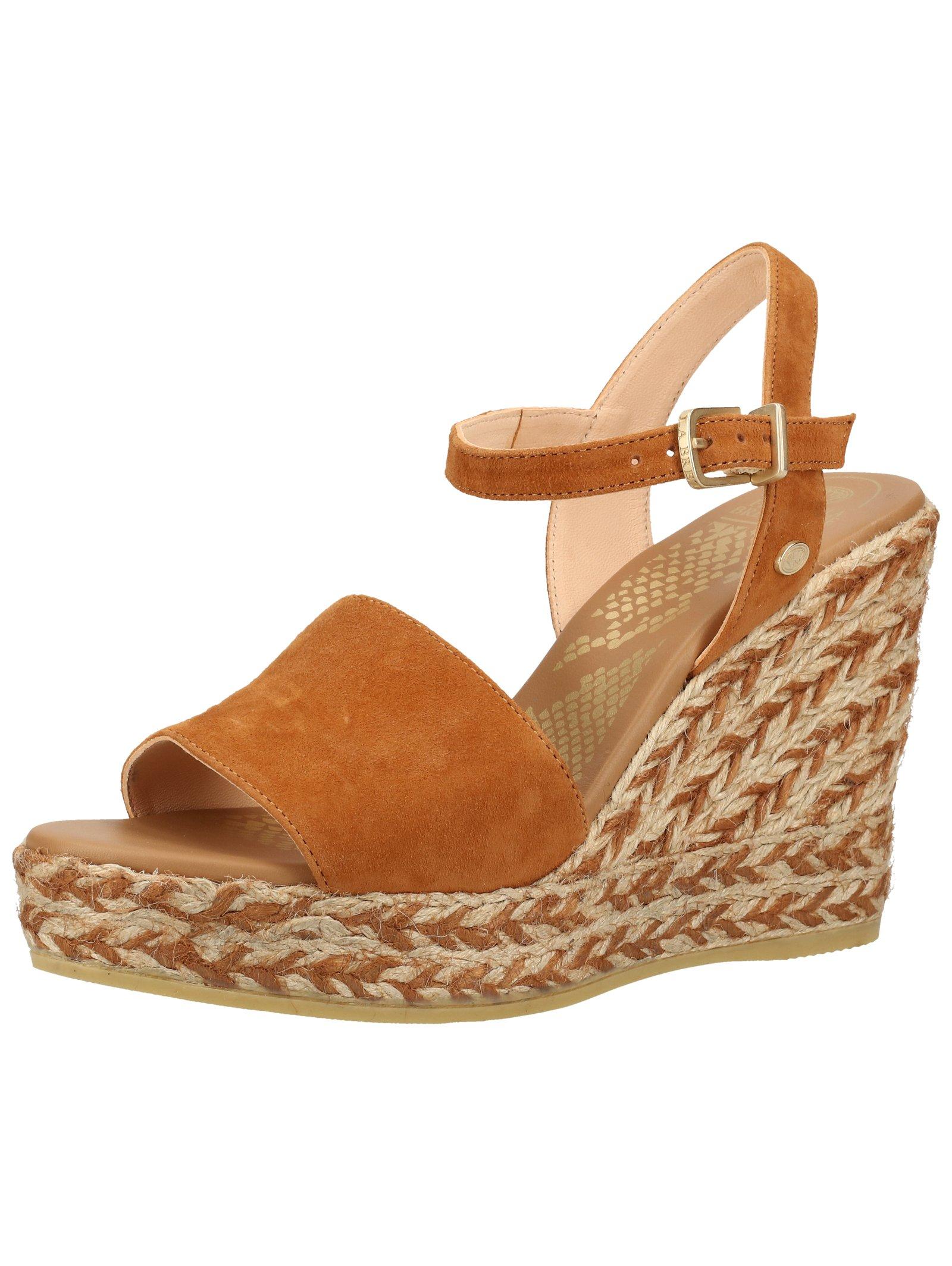 Sandalen Damen Cognac 41 von Fred de la Bretoniere