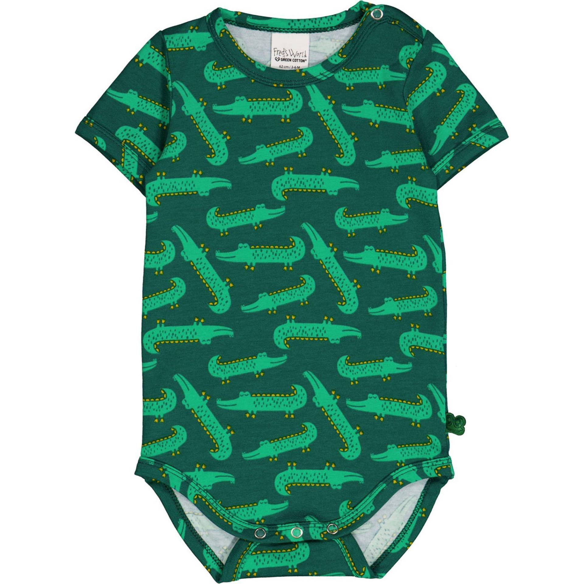 Kurzarmbody Unisex  68 von Fred`s World by Green Cotton