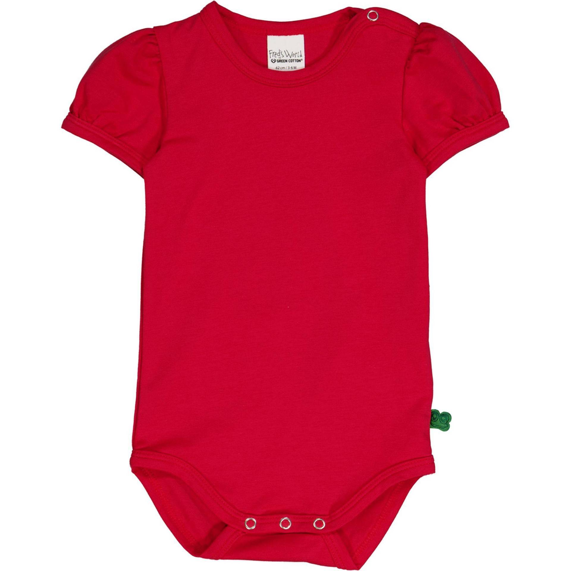 Kurzarmbody Unisex  92 von Fred`s World by Green Cotton