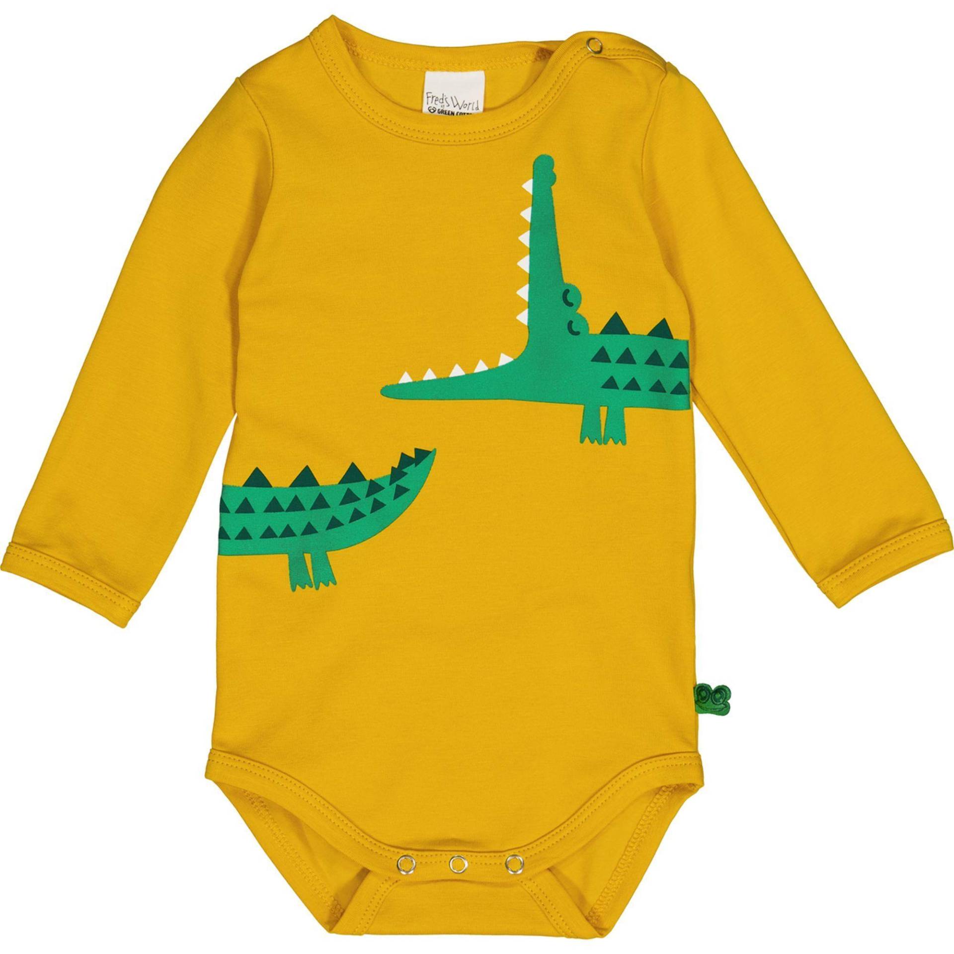 Langarmbody Unisex  92 von Fred`s World by Green Cotton