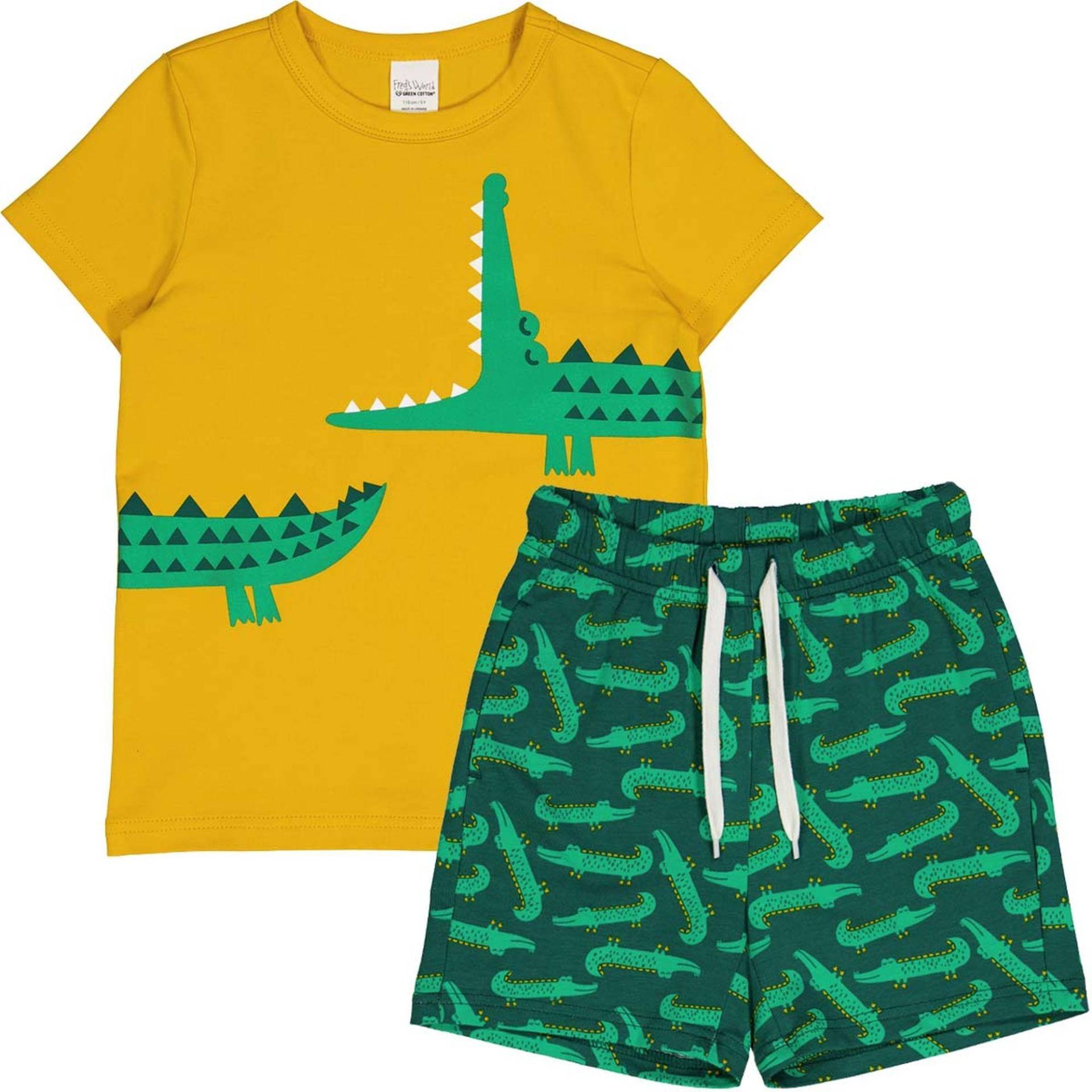 T-shirt-set Unisex  140 von Fred`s World by Green Cotton