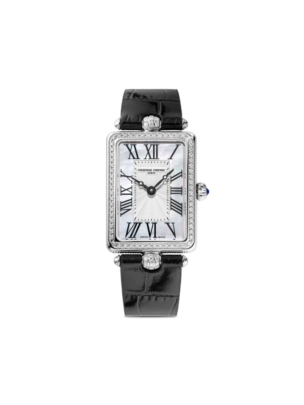 Frederique Constant Classics Art Déco Carrée 28mm - Silver von Frederique Constant