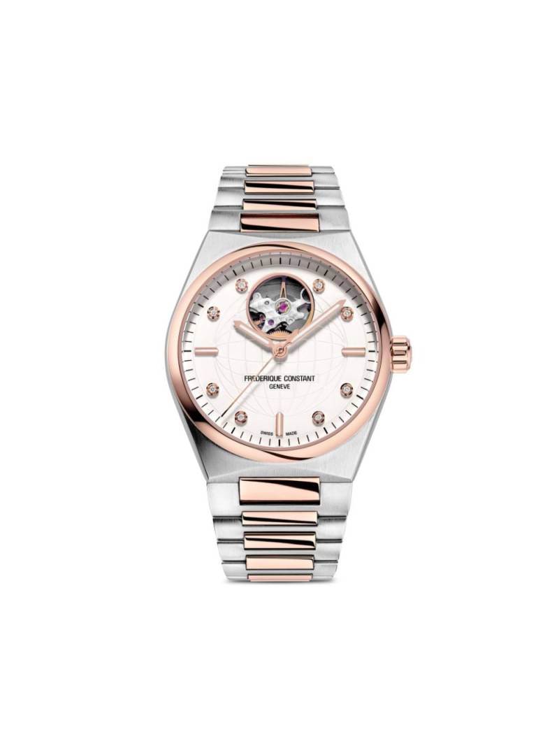 Frederique Constant Highlife Ladies Automatic Heart Beat 34mm - Silver von Frederique Constant