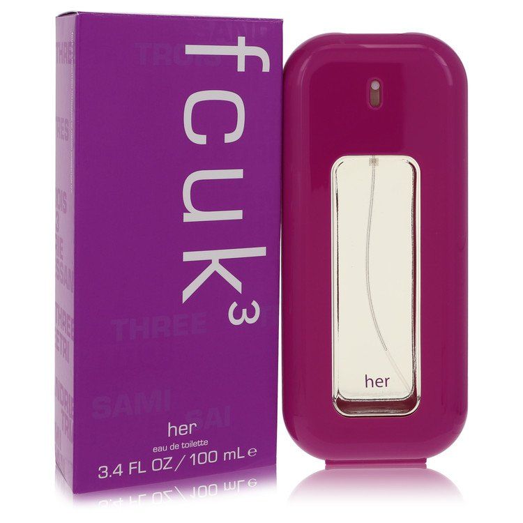 FCUK 3 Her by French Connection Eau de Toilette 100ml