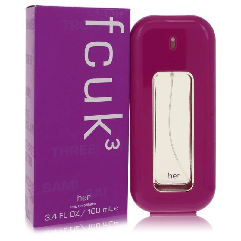 French Connection FCUK 3 Eau De Toilette Spray 100 ml von French Connection