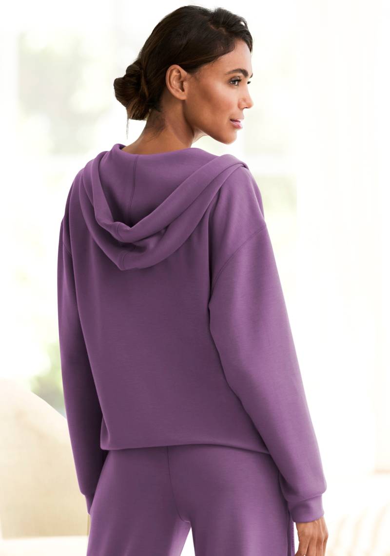 French Connection Hoodie, mit V-Ausschnitt und breitem Kragen, Loungewear von French Connection