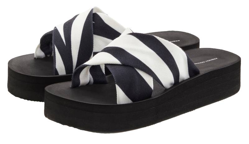 French Connection Pantolette, Sandale, Badepantolette, Badeschuh, Mule, offener Schuh VEGAN von French Connection