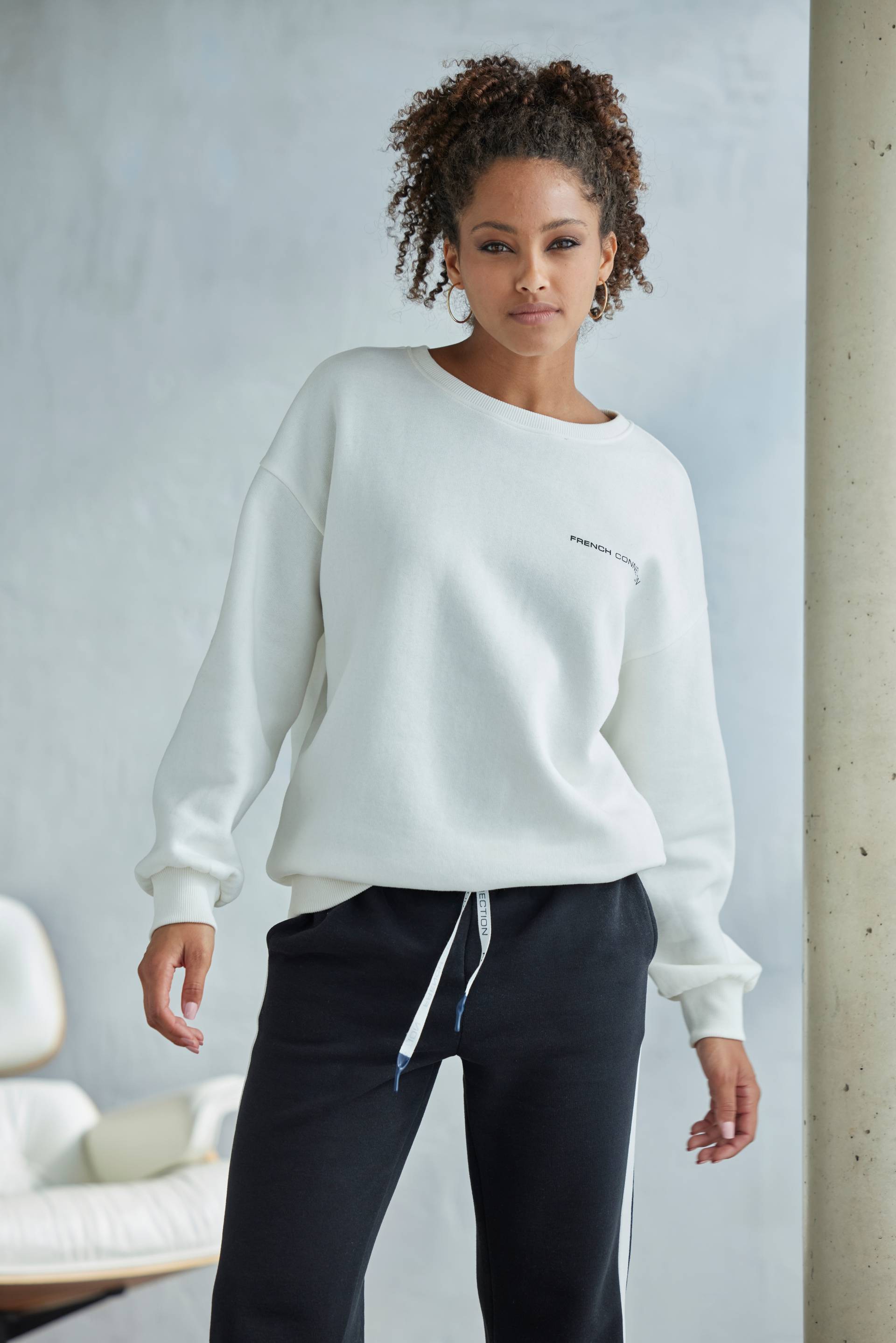 French Connection Sweatshirt »-Langarmshirt«, (1 tlg.)