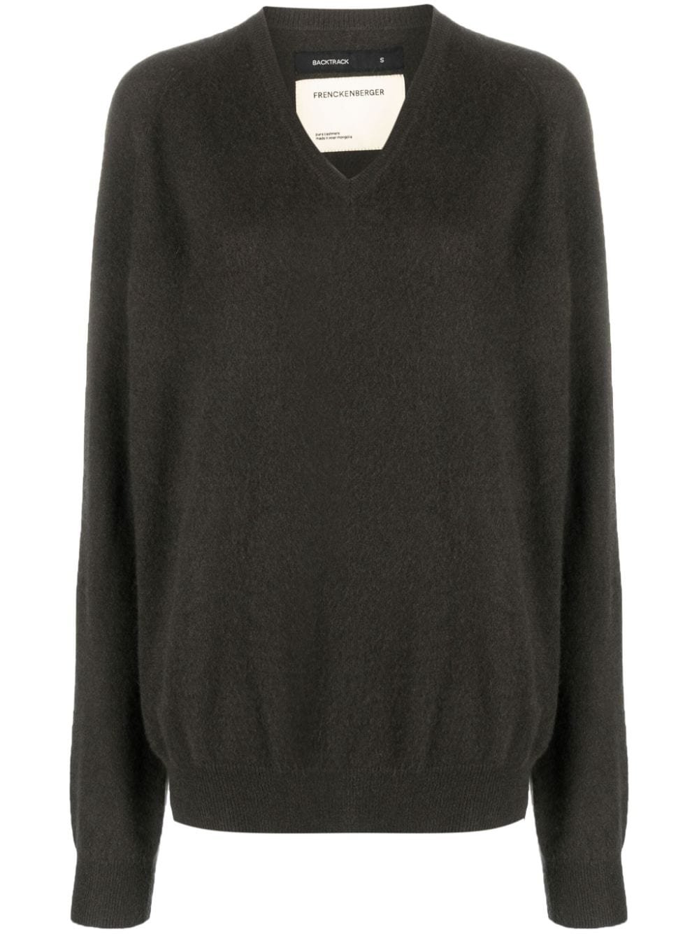 Frenckenberger brushed cashmere jumper - Green von Frenckenberger