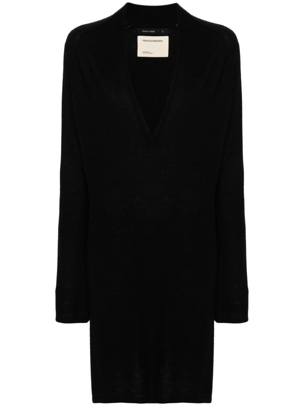 Frenckenberger fine-knit cashmere dress - Black von Frenckenberger