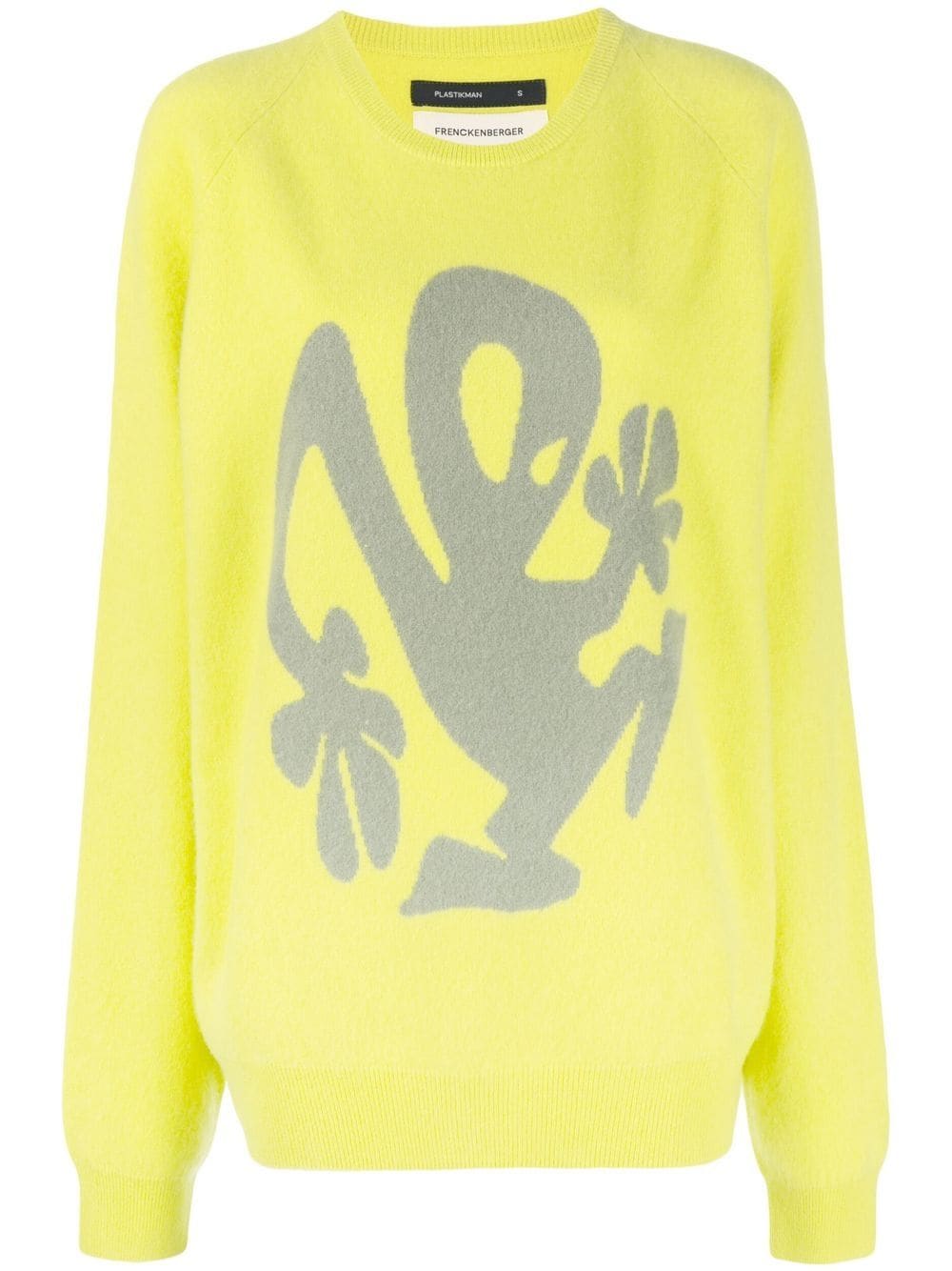 Frenckenberger x Richie Hawtin boyfriend sweater - Yellow von Frenckenberger