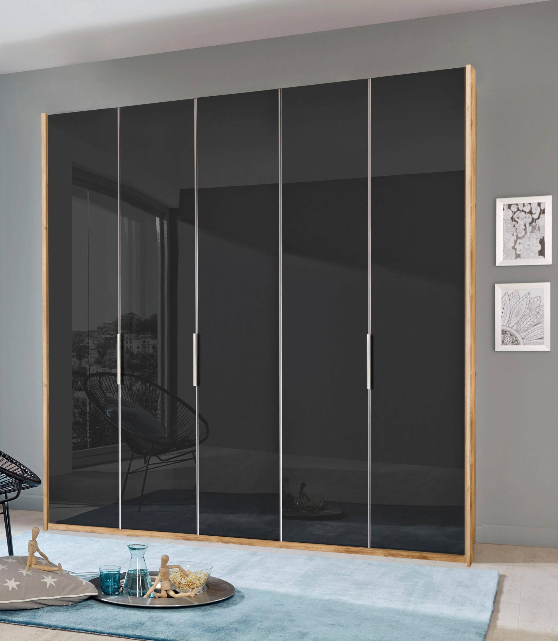 Wimex Kleiderschrank »Level by fresh to go«, Türen vollflächig mit farbigem Glas Wimex Kleiderschrank »Level by fresh to go«, Türen vollflächig mit farbigem Glas von Wimex