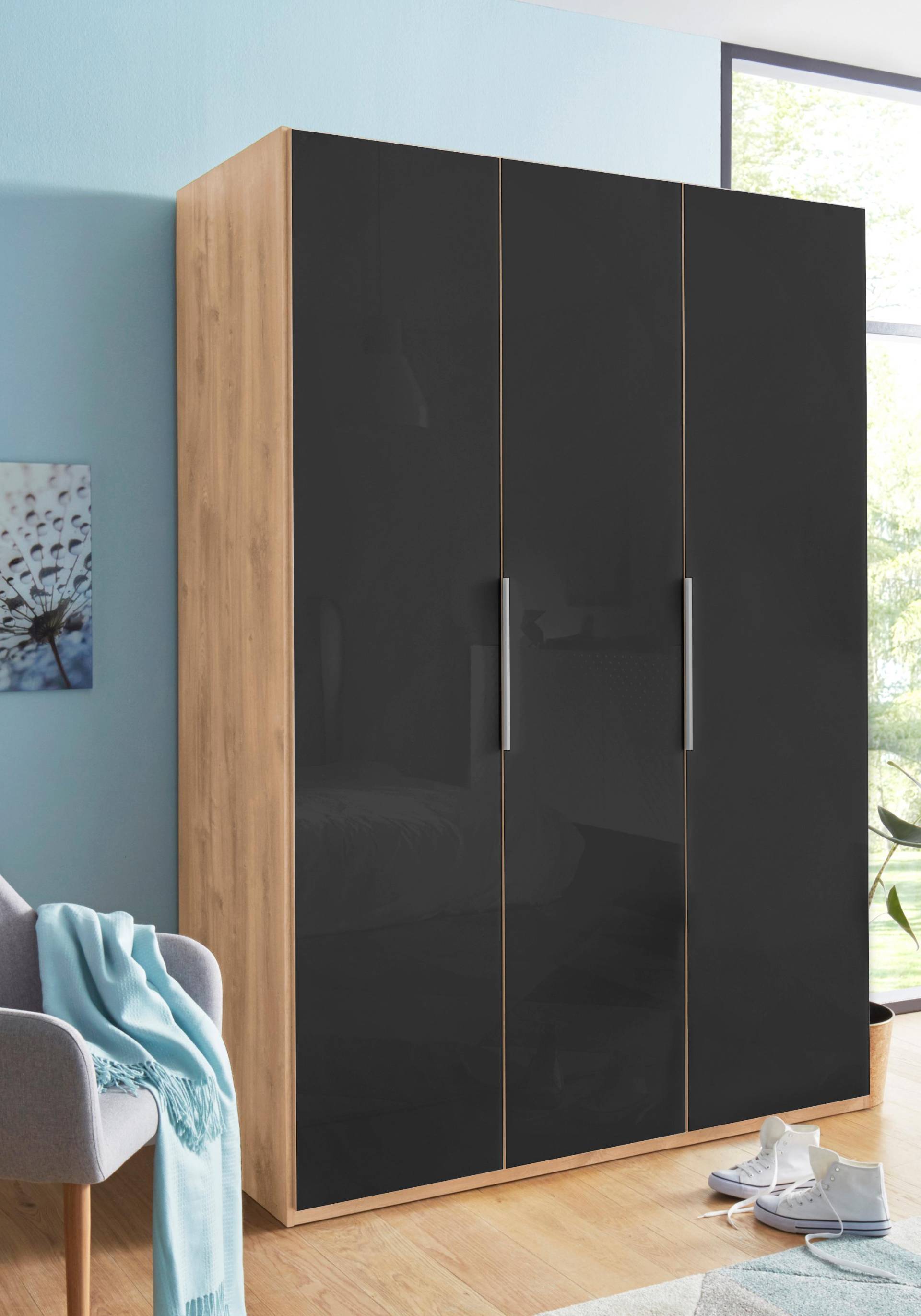 Wimex Kleiderschrank »Level by fresh to go«, Türen vollflächig mit farbigem Glas Wimex Kleiderschrank »Level by fresh to go«, Türen vollflächig mit farbigem Glas von Wimex