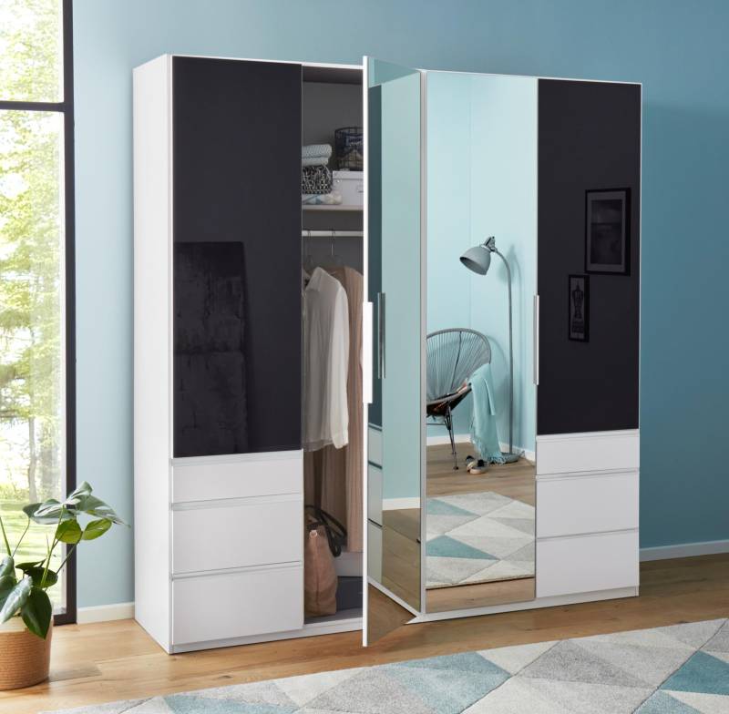 Wimex Kleiderschrank »Level by fresh to go«, mit Glas-und Spiegeltüren von Wimex