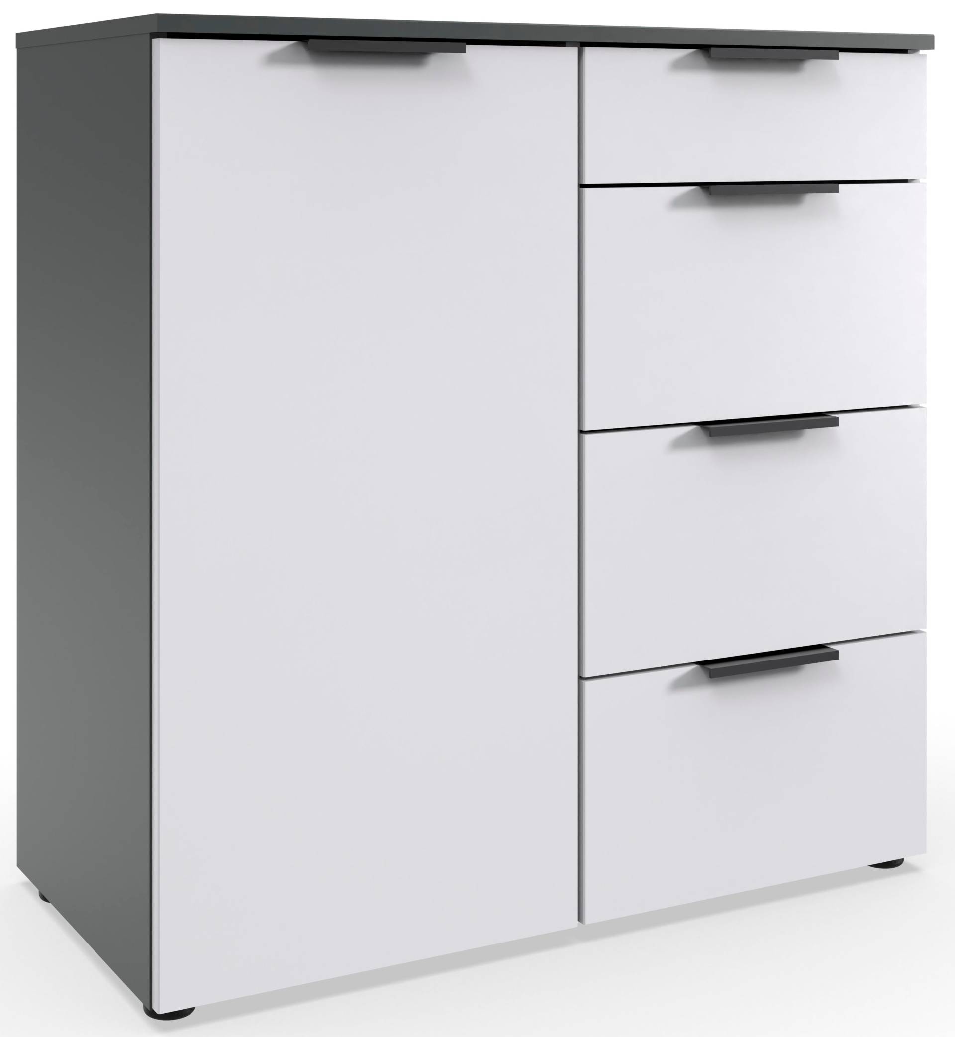 Wimex Kombikommode »Level by fresh to go«, 1-türig mit 4 Schubladen, soft-close Funktion, 81cm breit, 84cm hoch Wimex Kombikommode »Level by fresh to go«, 1-türig mit 4 Schubladen, soft-close Funktion, 81cm breit, 84cm hoch von Wimex