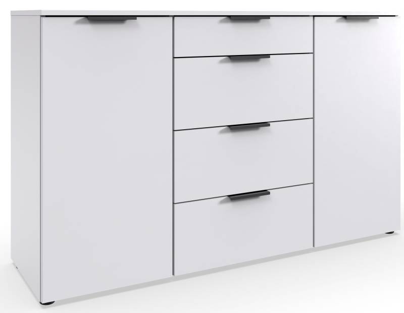 Wimex Kombikommode »Level by fresh to go«, 2-türig mit 4 Schubladen, soft-close Funktion, 135cm breit, 84cm hoch von Wimex