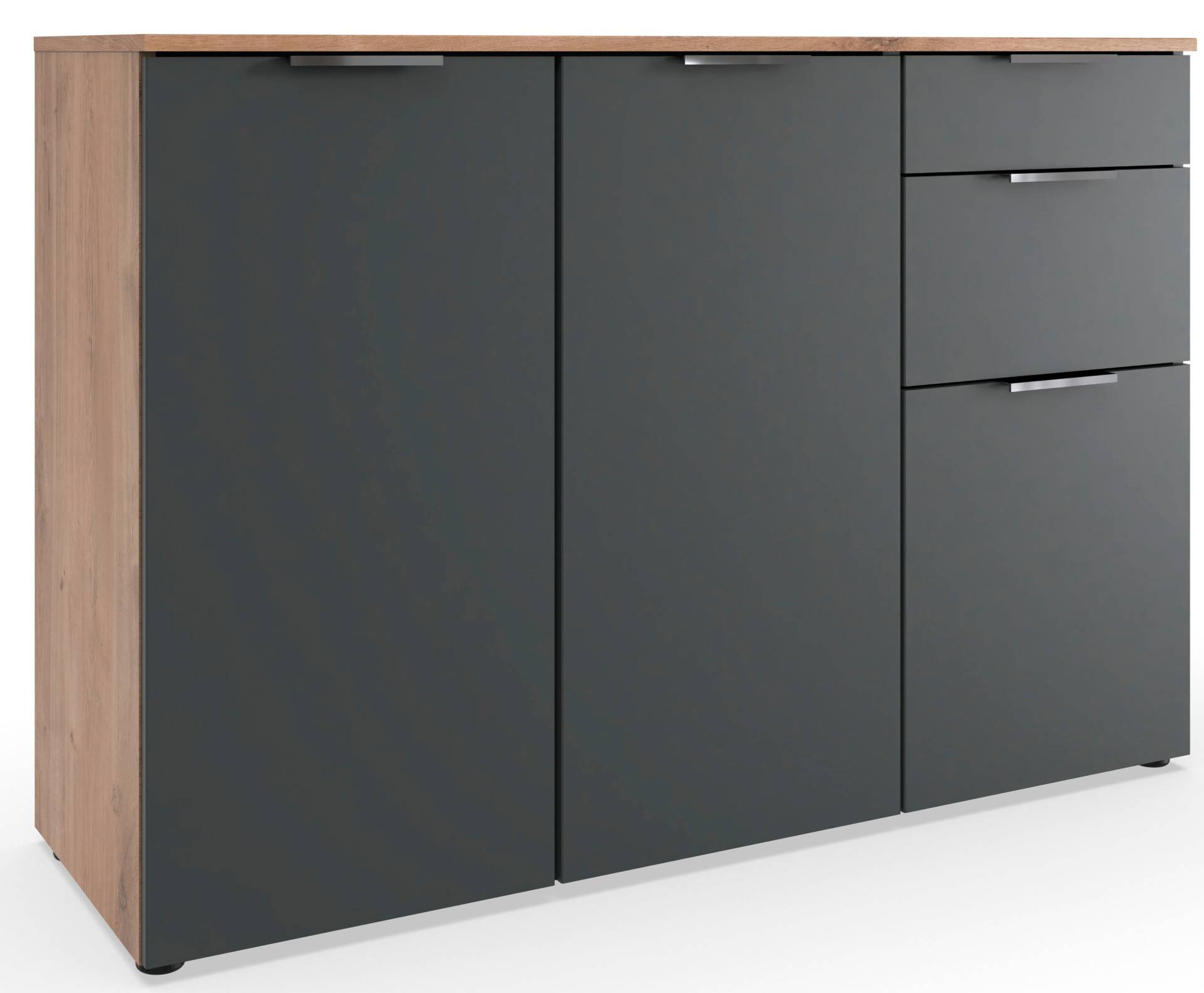 Wimex Kombikommode »Level by fresh to go«, 3-türig, mit 2 Schubladen und soft-close Funktion, 122cm breit Wimex Kombikommode »Level by fresh to go«, 3-türig, mit 2 Schubladen und soft-close Funktion, 122cm breit von Wimex