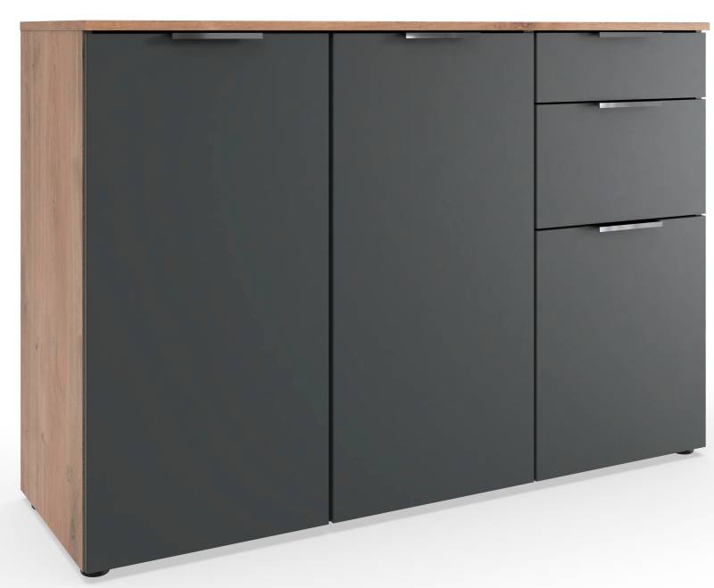 Wimex Kombikommode »Level by fresh to go«, 3-türig, mit 2 Schubladen und soft-close Funktion, 122cm breit von Wimex