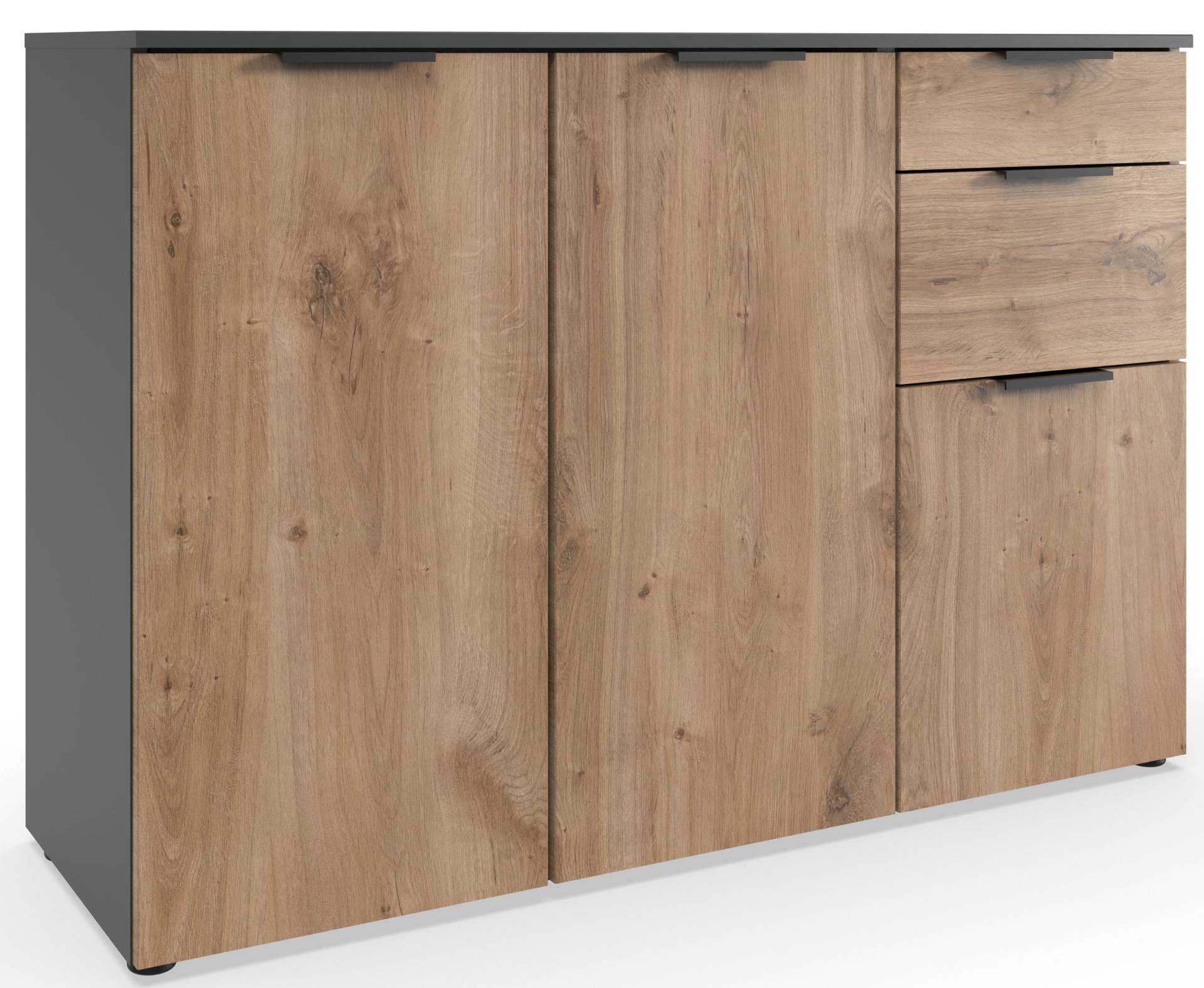 Wimex Kombikommode »Level by fresh to go«, 3-türig mit 2 Schubladen, soft-close Funktion, 122 cm breit, 84cm hoch Wimex Kombikommode »Level by fresh to go«, 3-türig mit 2 Schubladen, soft-close Funktion, 122 cm breit, 84cm hoch von Wimex