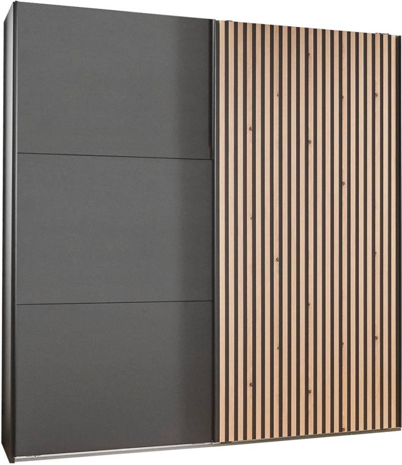 Wimex Schwebetürenschrank »Ancona by fresh to go«, mit Akustiklamellen Optik in 3D von Wimex