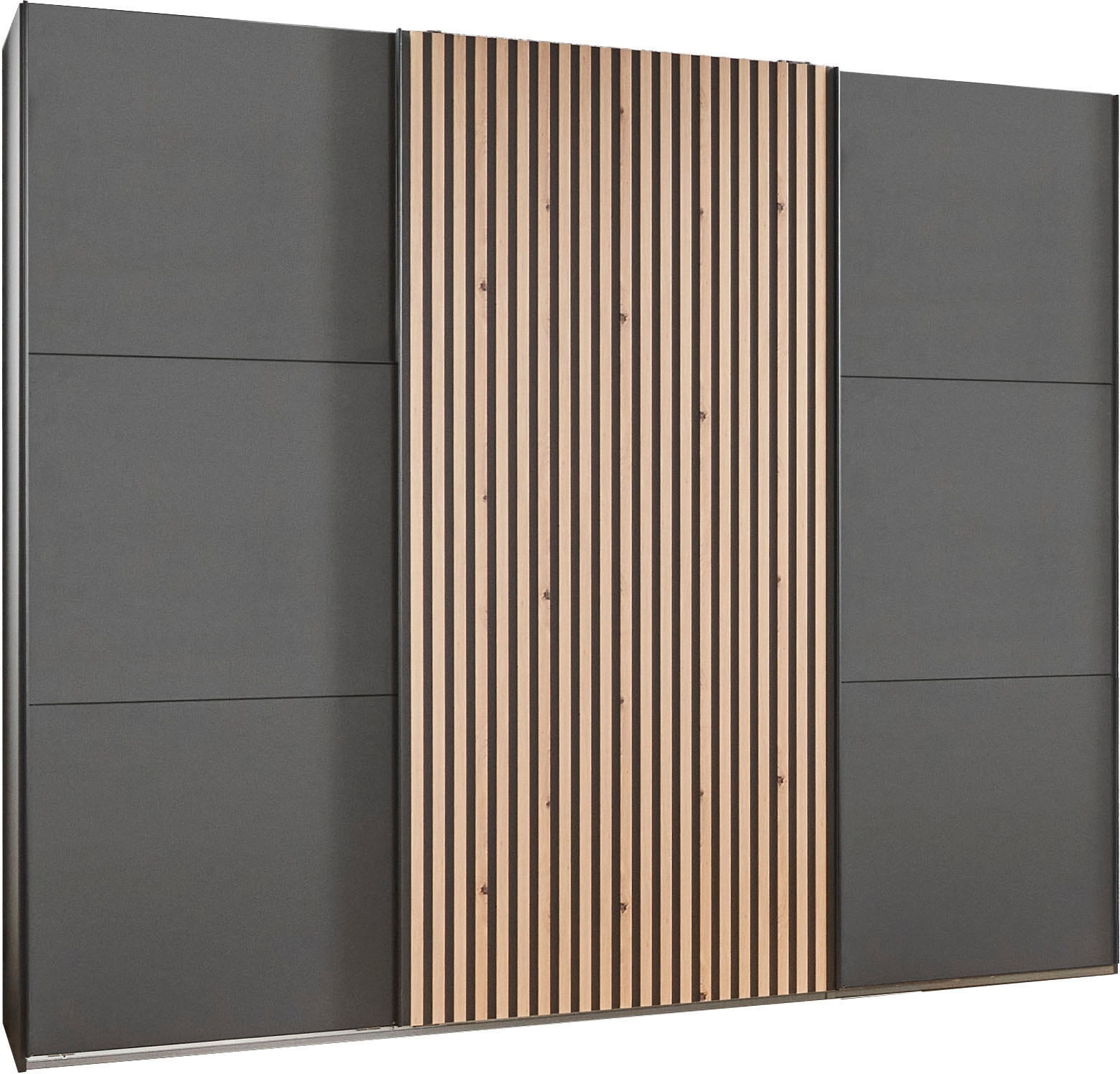 Wimex Schwebetürenschrank »Ancona by fresh to go«, mit Akustiklamellen Optik in 3D Wimex Schwebetürenschrank »Ancona by fresh to go«, mit Akustiklamellen Optik in 3D von Wimex