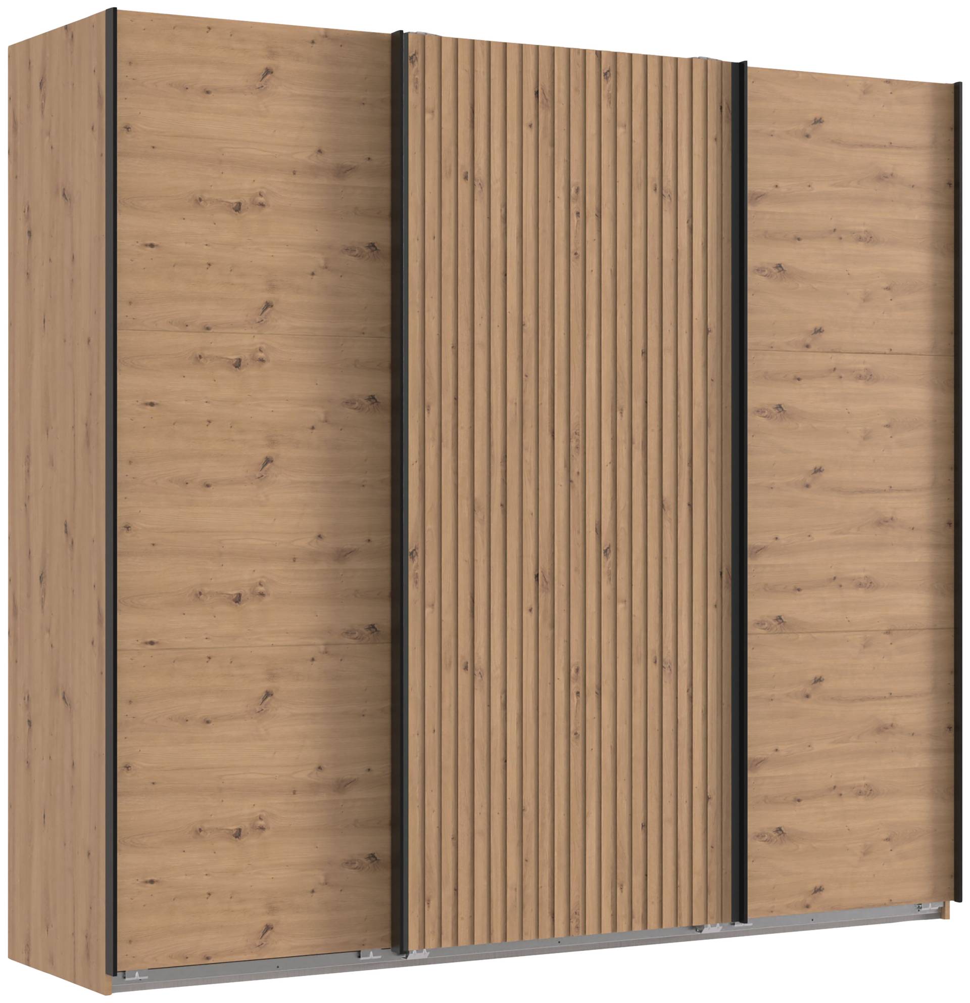 Wimex Schwebetürenschrank »Andorra by fresh to go«, Mit 3D-Leisten für Akustikpaneel-Optik Wimex Schwebetürenschrank »Andorra by fresh to go«, Mit 3D-Leisten für Akustikpaneel-Optik von Wimex