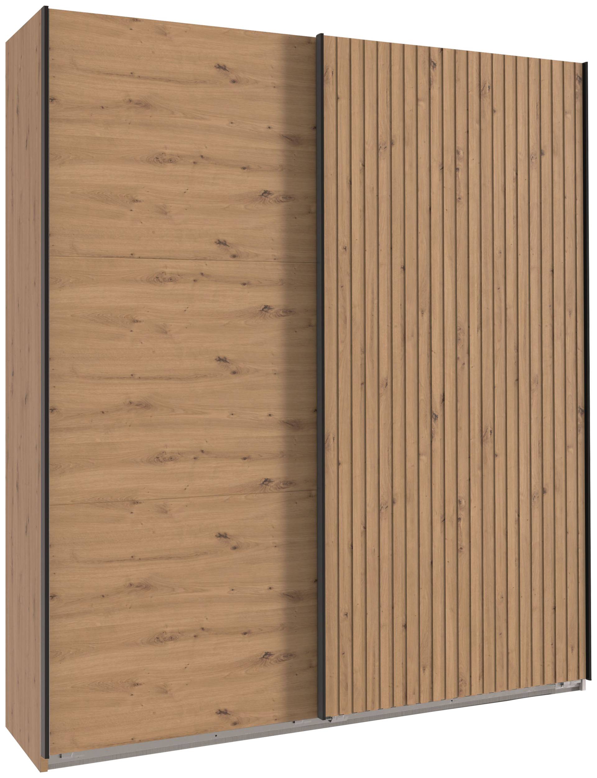 Wimex Schwebetürenschrank »Andorra by fresh to go«, Mit 3D-Leisten für Akustikpaneel-Optik Wimex Schwebetürenschrank »Andorra by fresh to go«, Mit 3D-Leisten für Akustikpaneel-Optik von Wimex
