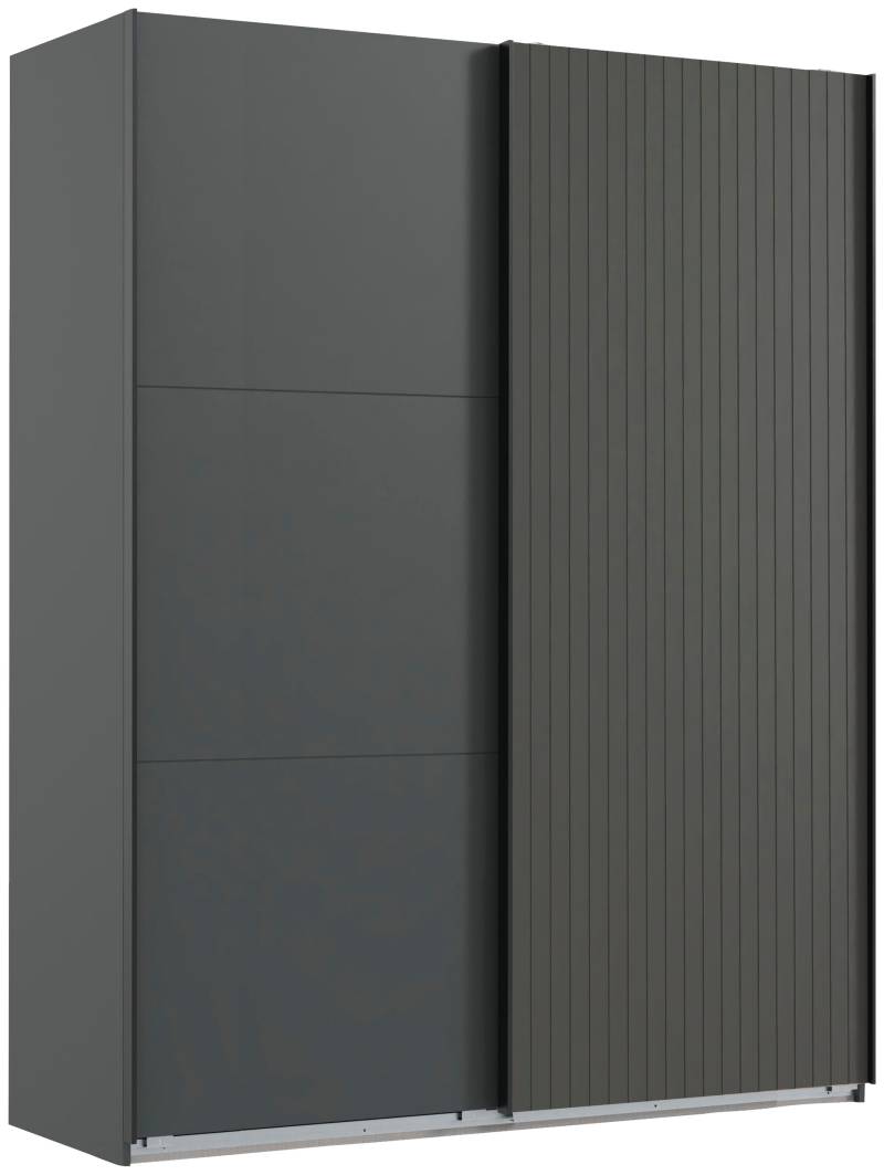 Wimex Schwebetürenschrank »Andorra by fresh to go«, Mit 3D-Leisten für Akustikpaneel-Optik von Wimex