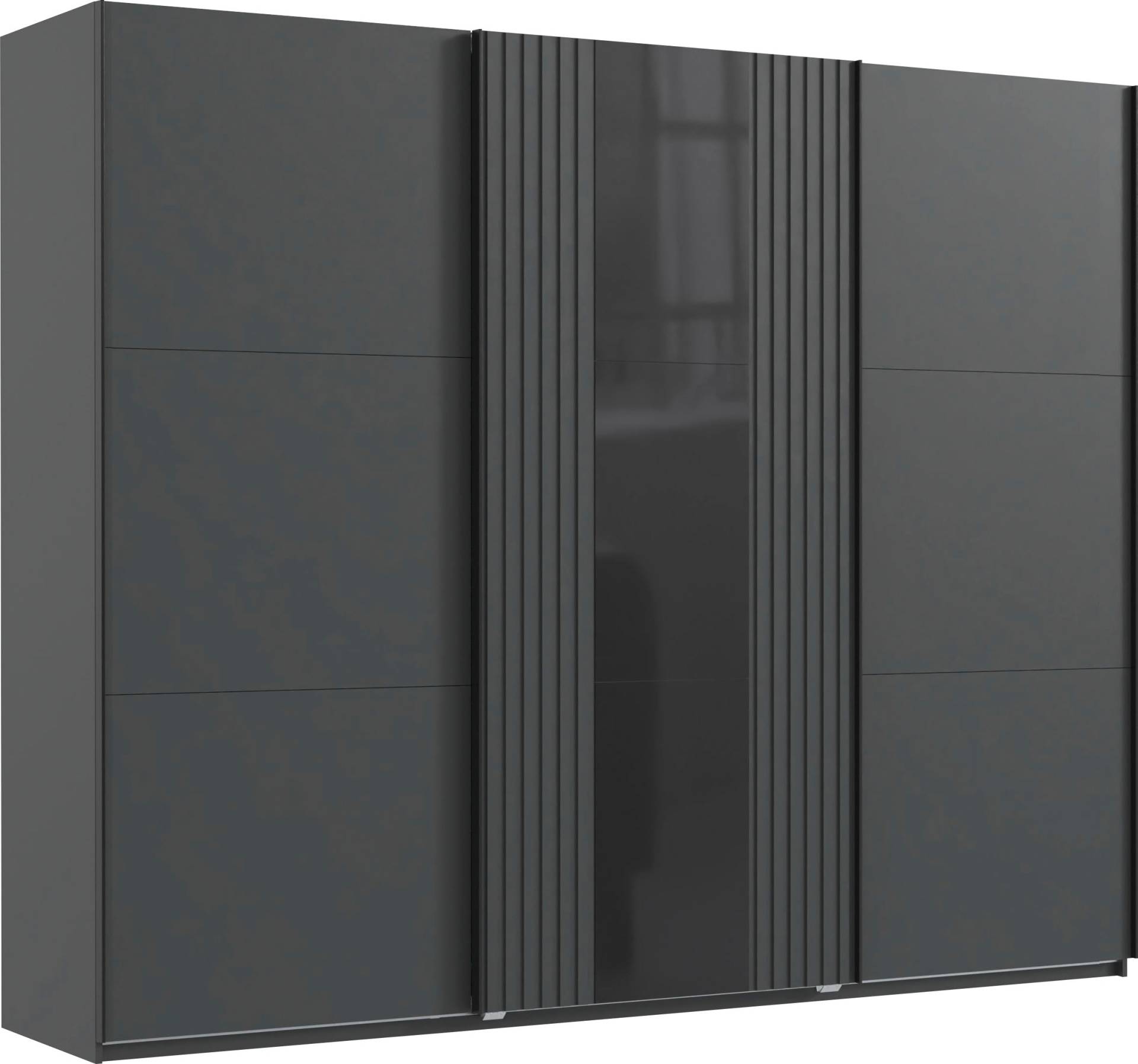Wimex Schwebetürenschrank »Atlanta by fresh to go«, mit Akustikpaneel Optik (3D Leisten), Lamelle von Wimex