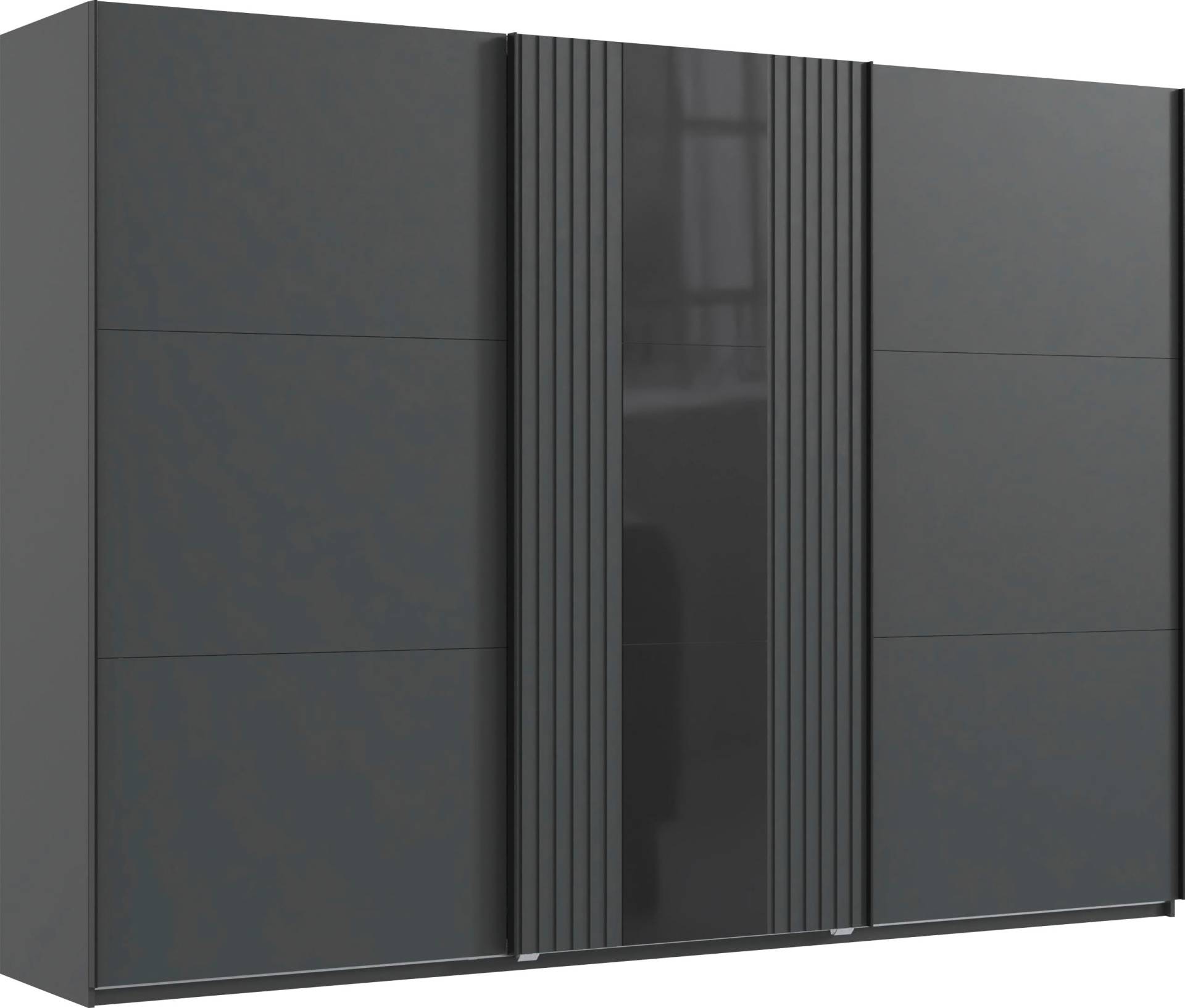 Wimex Schwebetürenschrank »Atlanta by fresh to go«, mit Akustikpaneel Optik (3D Leisten), Lamelle von Wimex