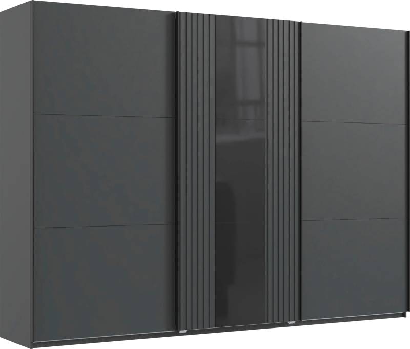 Wimex Schwebetürenschrank »Atlanta by fresh to go«, mit Akustikpaneel Optik (3D Leisten), Lamelle von Wimex