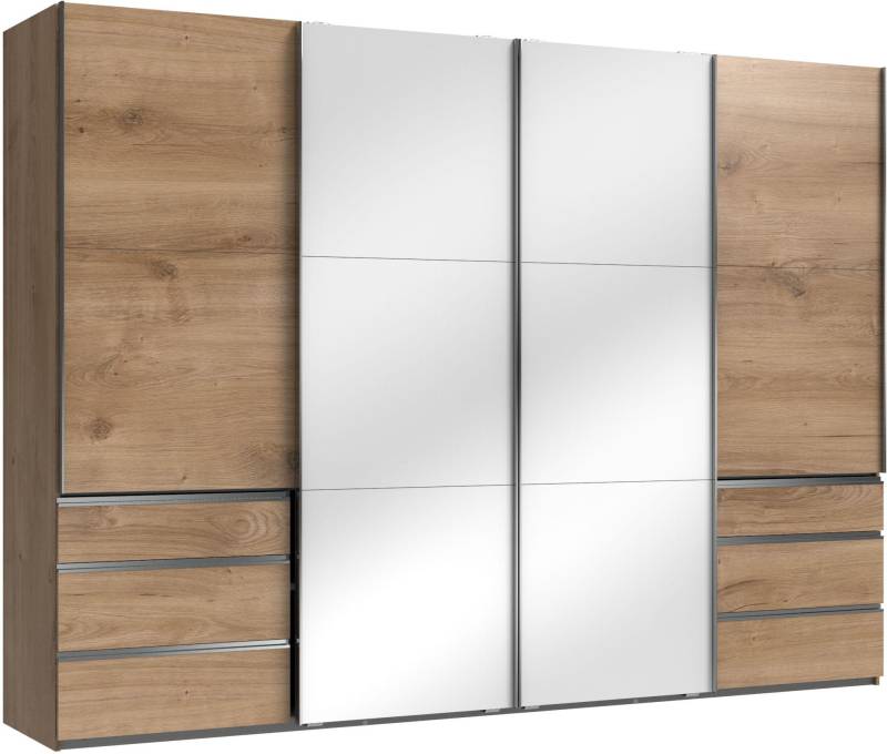 Wimex Schwebetürenschrank »Level by fresh to go«, mit Glastüren und Synchronöffnung von Wimex