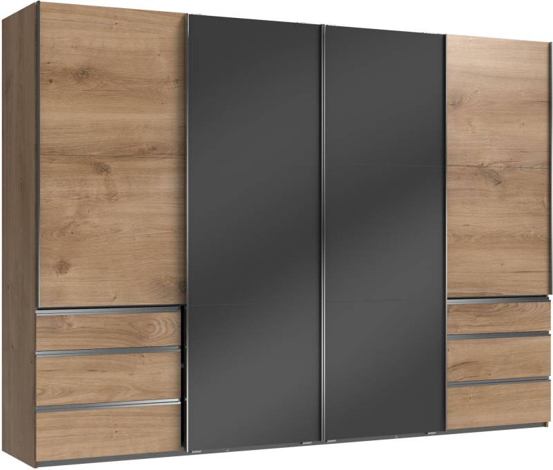 Wimex Schwebetürenschrank »Level by fresh to go«, mit Glastüren und Synchronöffnung von Wimex