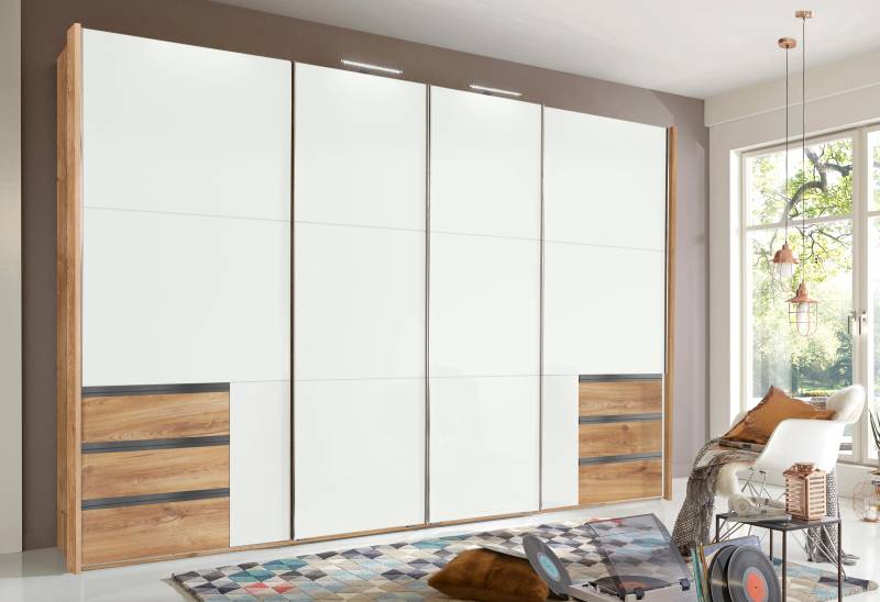 Wimex Schwebetürenschrank »Level by fresh to go«, mit Glastüren und Synchronöffnung von Wimex
